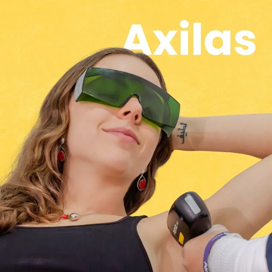 Depilación láser de axilas en HAPPYláser