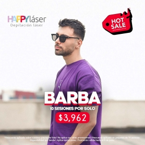 10 Sesiones de Barba Hot Sale 🔥
